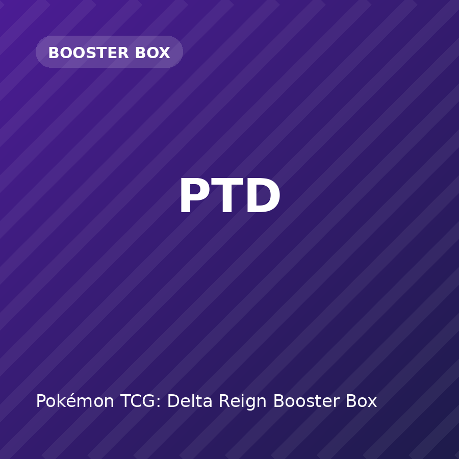 Pokémon TCG: Mega Evolution — Delta Reign Booster Box
