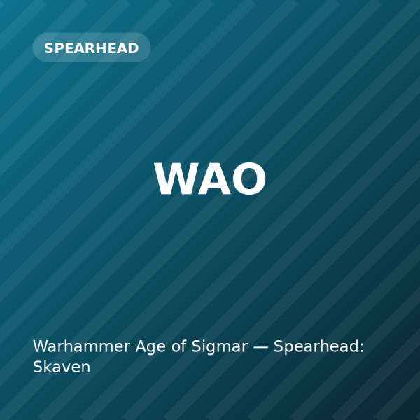 Warhammer Age of Sigmar — Spearhead: Skaven