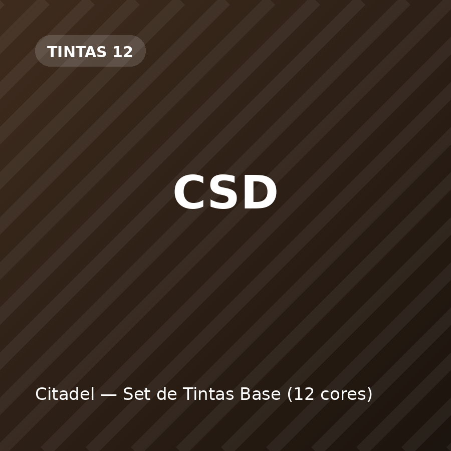 Citadel — Set de Tintas Base (12 cores)